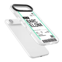 Personalised Barcelona Boarding Pass