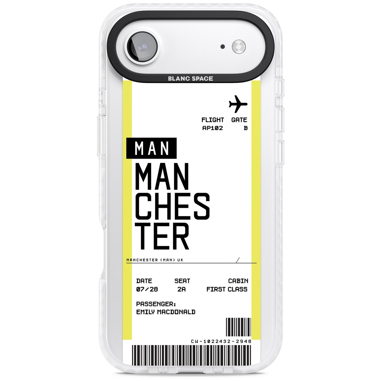Personalised Manchester Boarding Pass