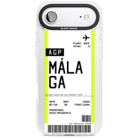 Personalised Málaga Boarding Pass