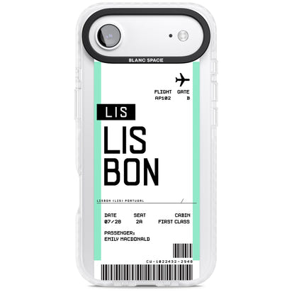 Personalised Lisbon Boarding Pass