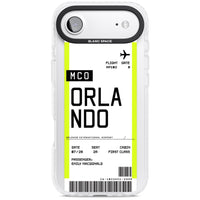Personalised Orlando Boarding Pass