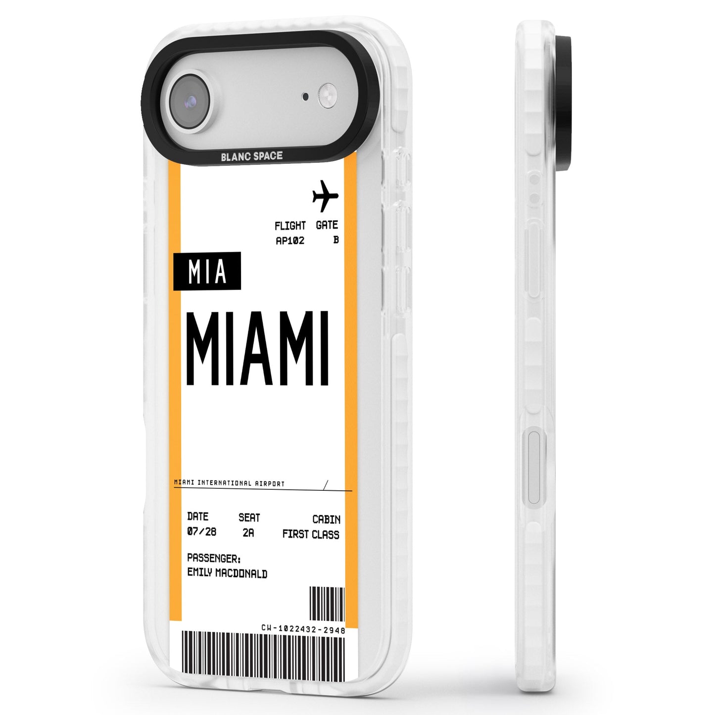 Personalised Miami Boarding Pass
