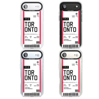 Personalised Toronto Boarding Pass