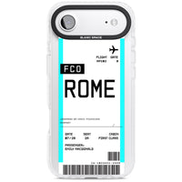Personalised Rome Boarding Pass