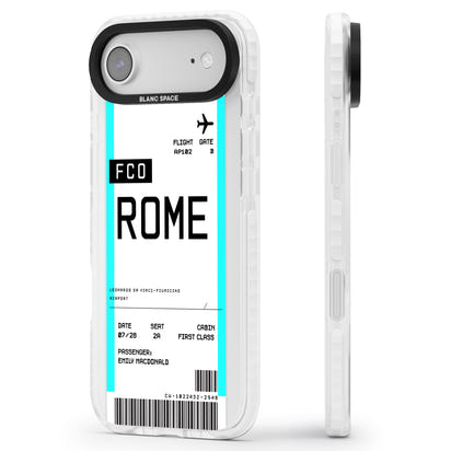 Personalised Rome Boarding Pass