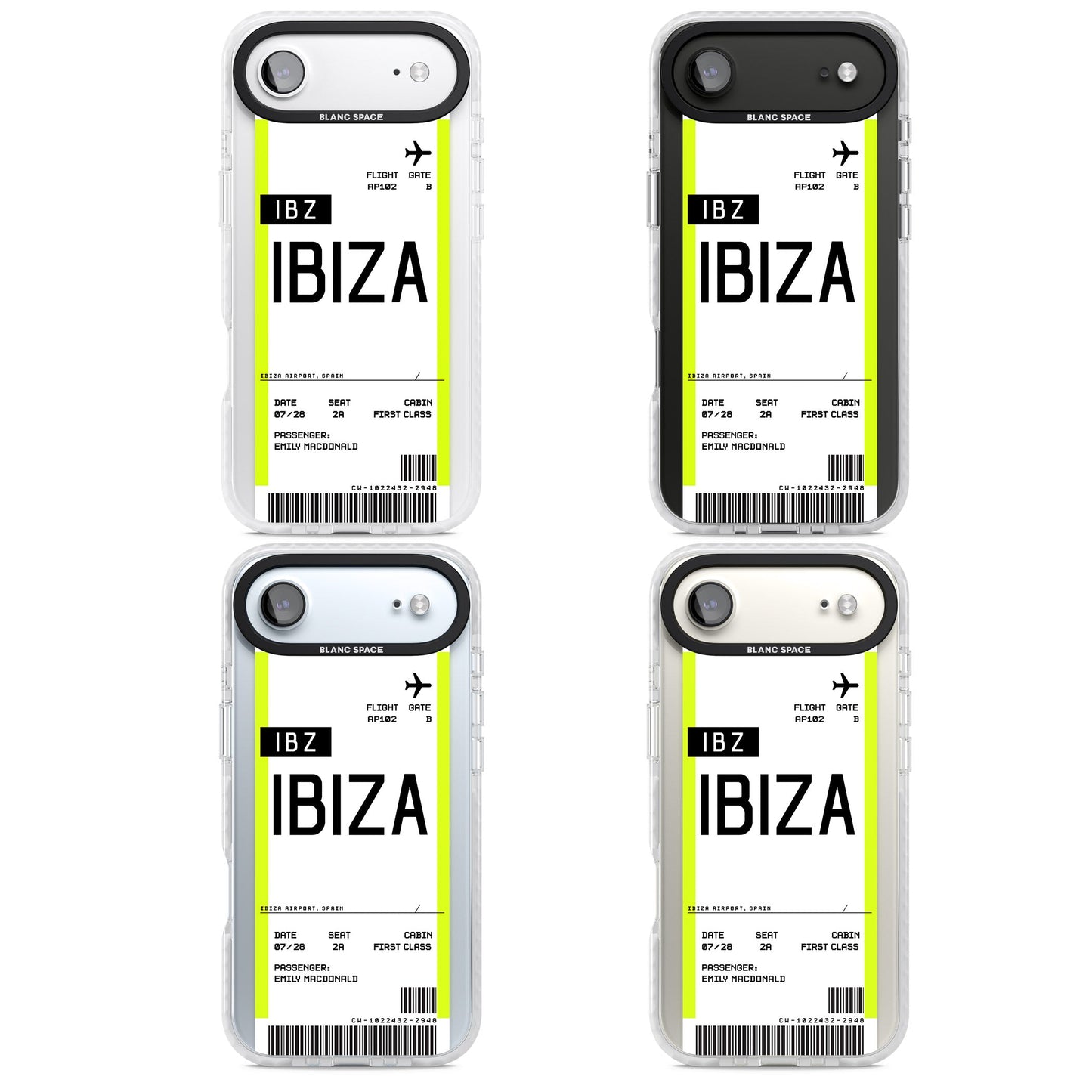 Personalised Ibiza Boarding Pass