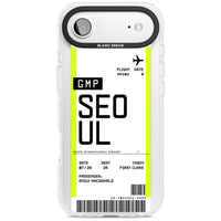 Personalised Seoul Boarding Pass