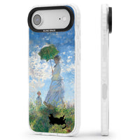 Cat with Monet's Parasol Lady