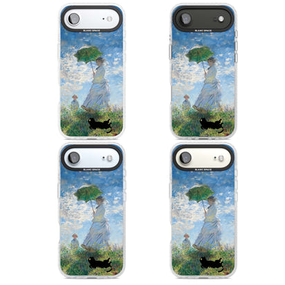 Cat with Monet's Parasol Lady