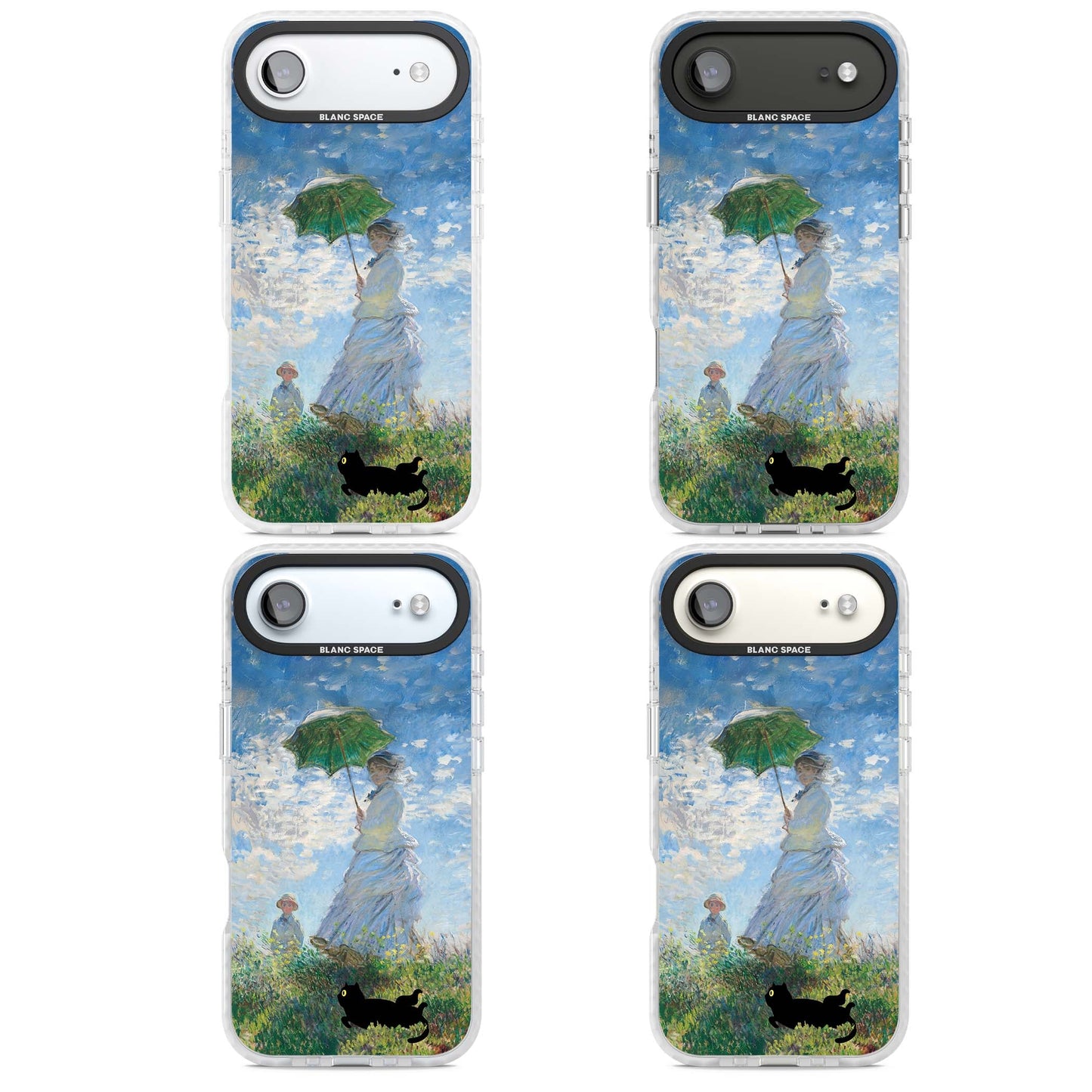 Cat with Monet's Parasol Lady