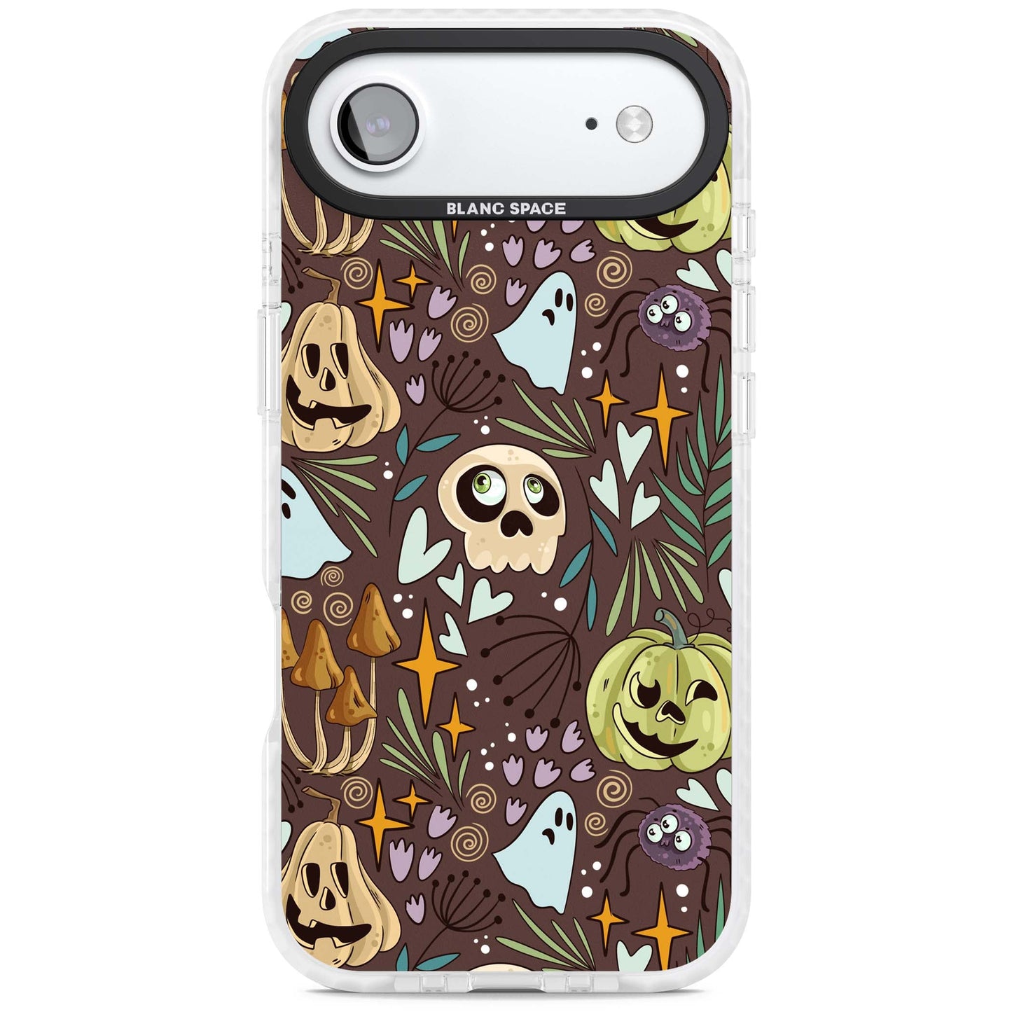 Goblincore Cartoon Halloween Pattern