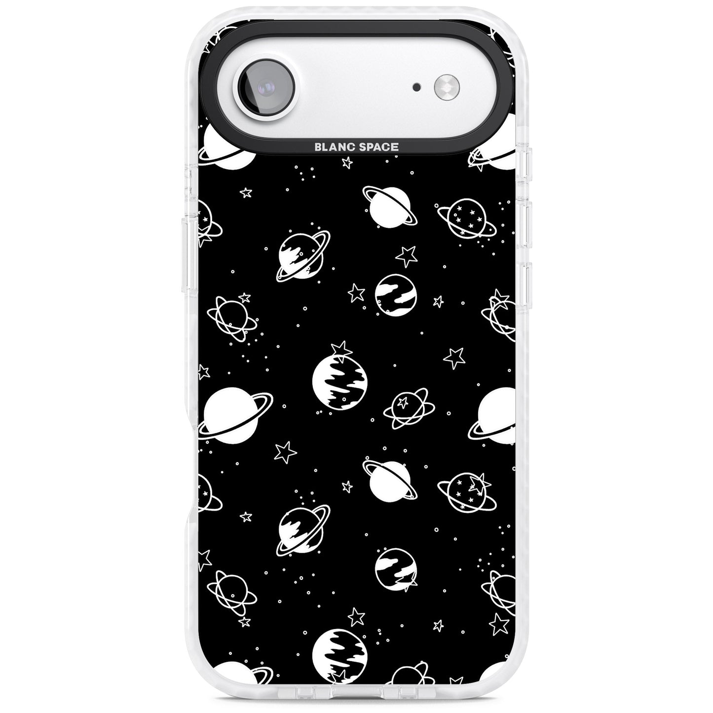 White Planets On Black