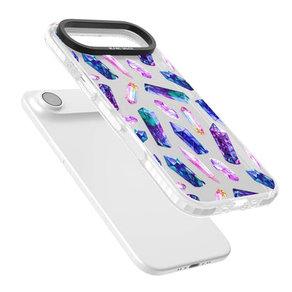 Iridescent Prism Crystals