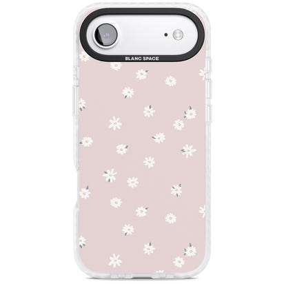 Painted Daises On Pink