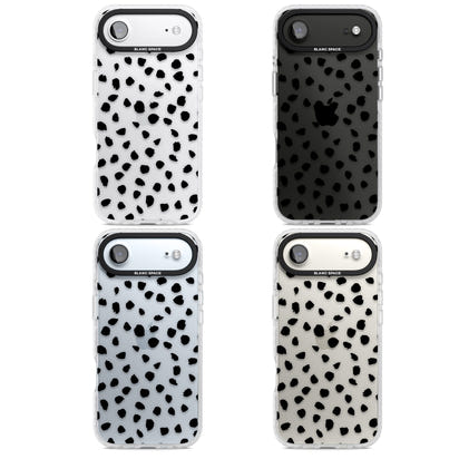 Black Dalmatian Polka Dot