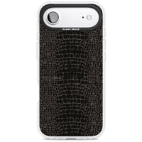 Dark Animal Print Snake Skin