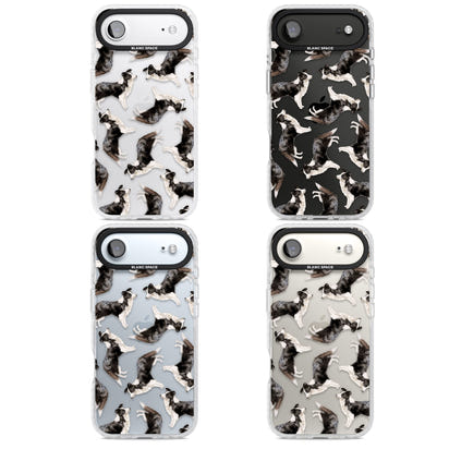 Border Collie Pattern Watercolour