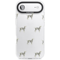 Motif de chien dalmatien