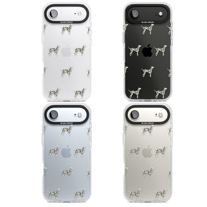 Motif de chien dalmatien