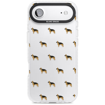 German Shepherd Pattern Clear