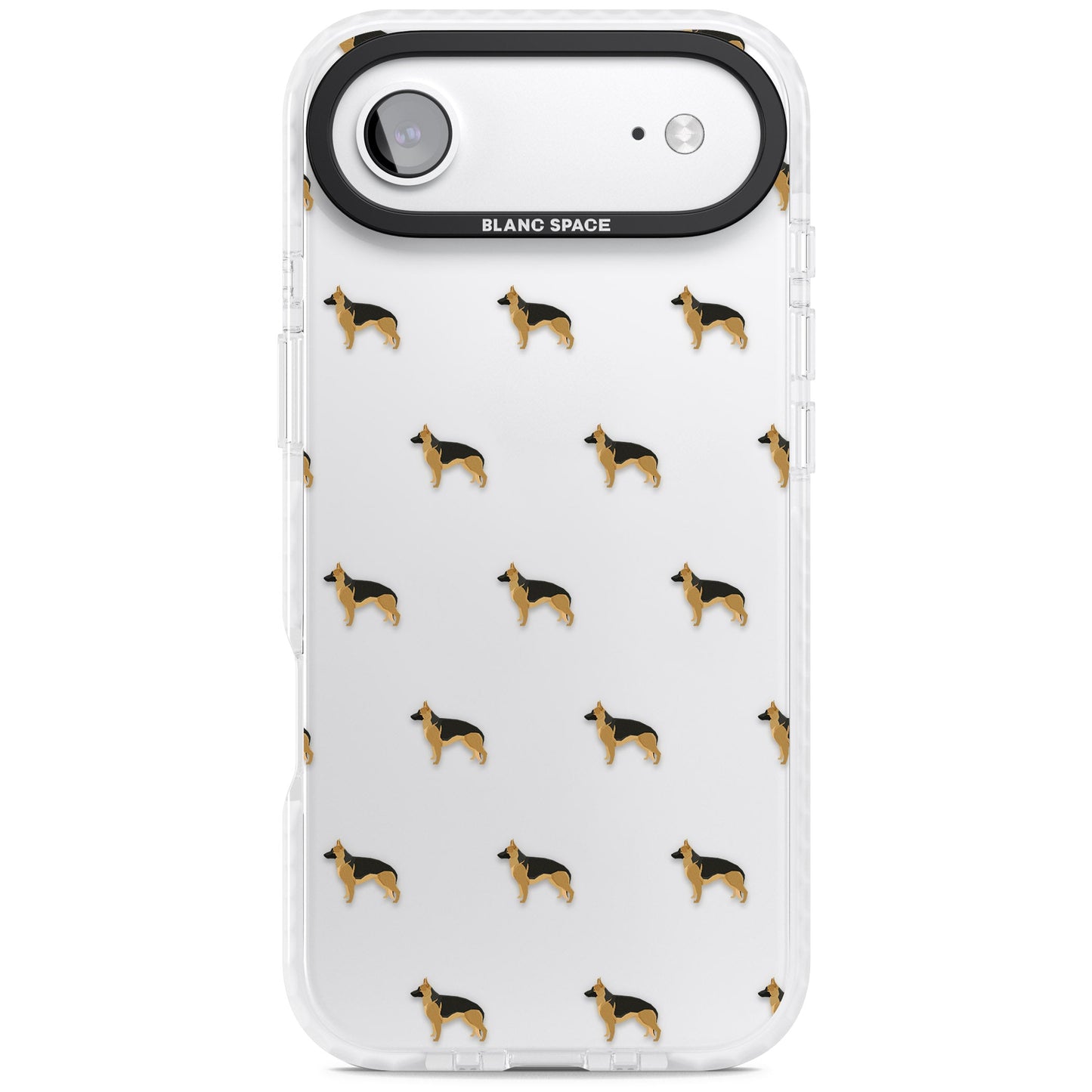 German Shepherd Pattern Clear