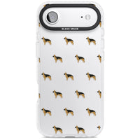 German Shepherd Pattern Clear