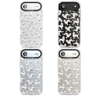 Pudel-Aquarellmuster