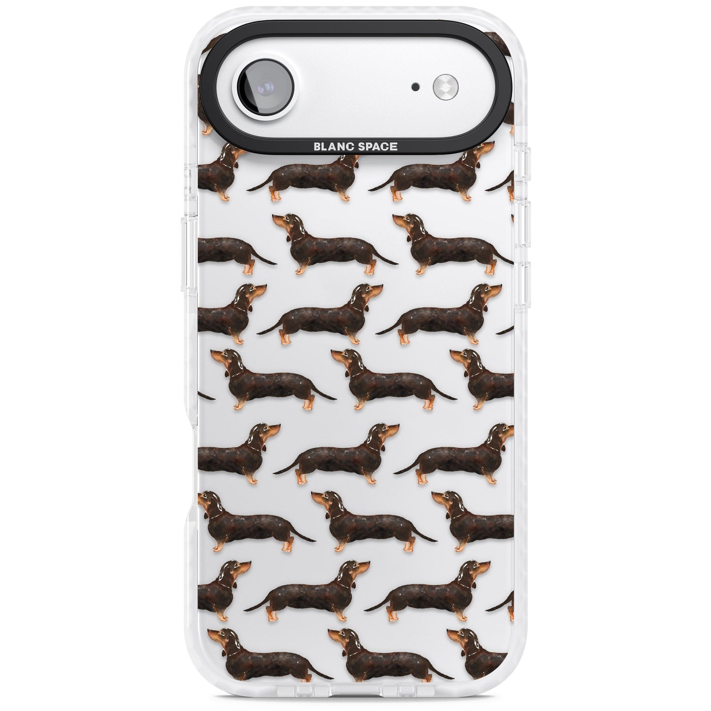 Dachshund Pattern Black Tan