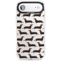 Dachshund Pattern Black Tan
