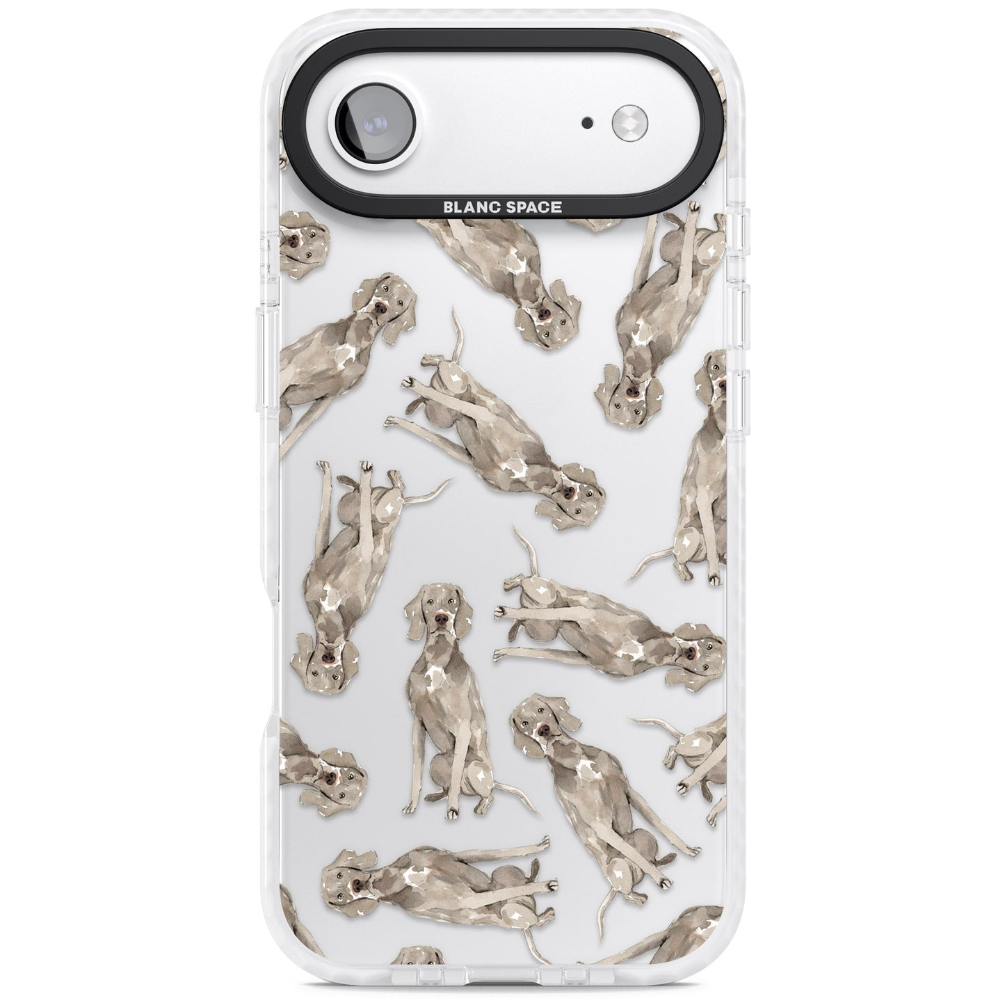 Weimaraner Watercolor Dog