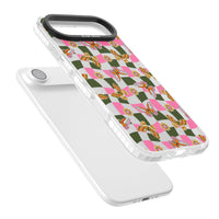 Wavy Butterfly Checked Pattern