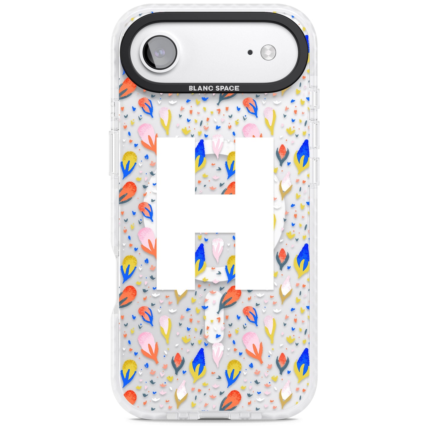 Personalised Abstract Floral Initial