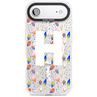 Personalised Abstract Floral Initial