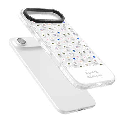 Personalised Grey & White Daisies