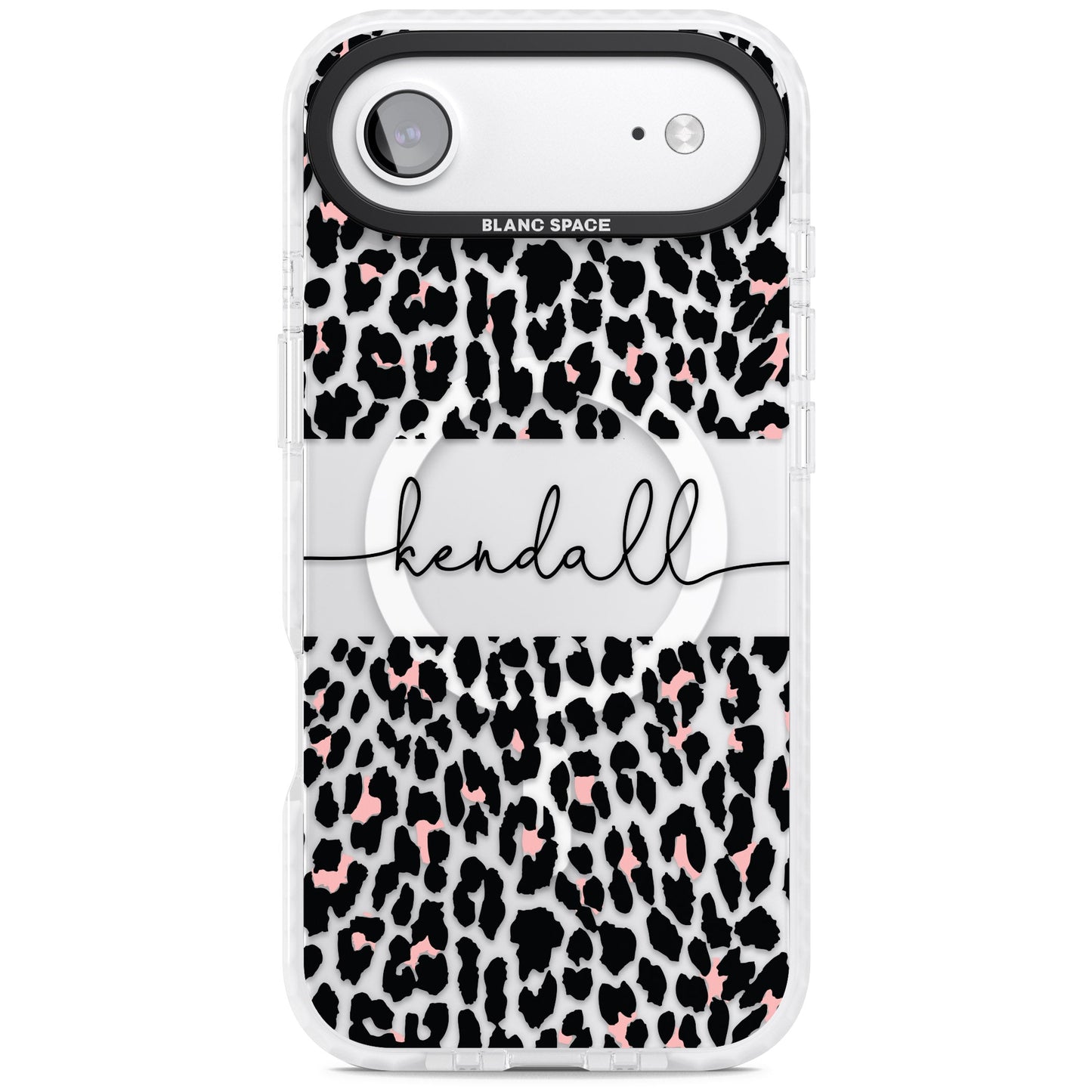 Personalised Cursive Leopard Spots