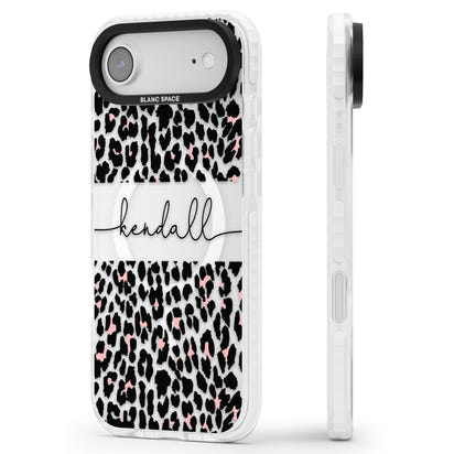Personalised Cursive Leopard Spots
