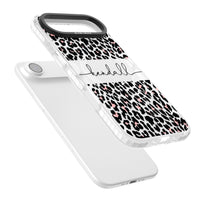 Personalised Cursive Leopard Spots