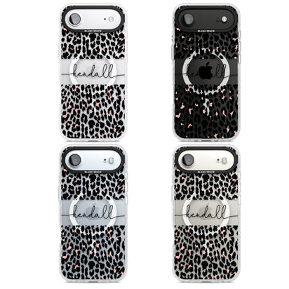 Personalised Cursive Leopard Spots