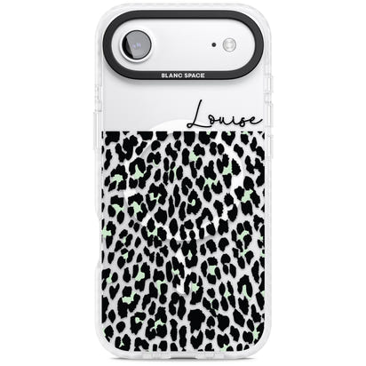 Personalised Seafoam Leopard