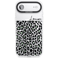 Personalised Seafoam Leopard