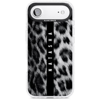 Personalised Snow Leopard Print