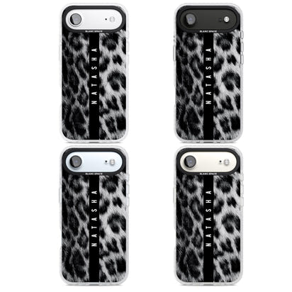 Personalised Snow Leopard Print