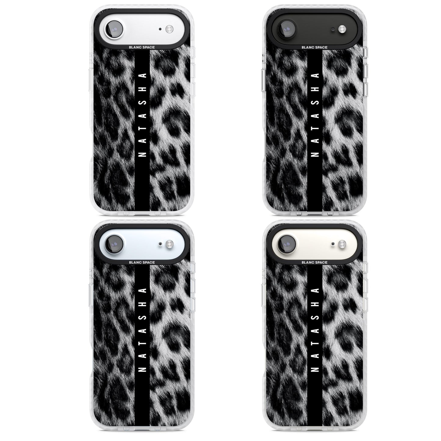 Personalised Snow Leopard Print