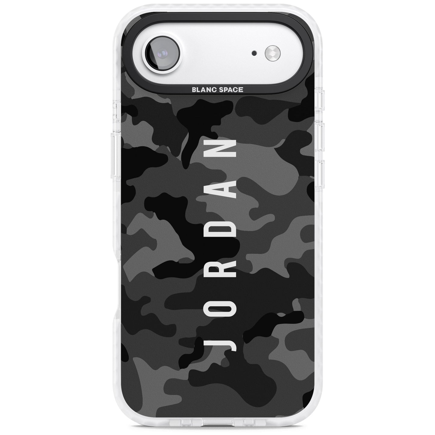Personalised Black Camouflage Name