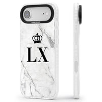 Personalised Initial Crown Marble