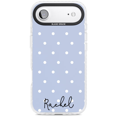 Personalised Simple Light Blue Dots