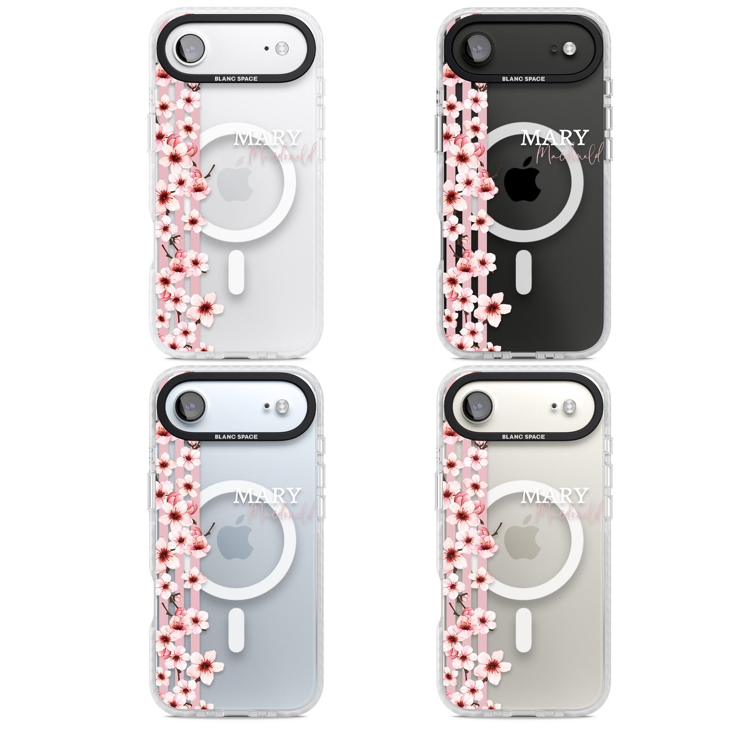 Personalisierte Kirschblütenstreifen