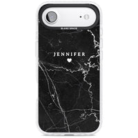 Personalised Black Marble