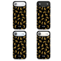 Personalised Gold Cheetah Pattern