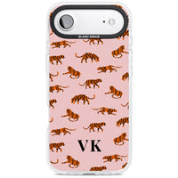 Personalised Pink Safari Tiger Pattern